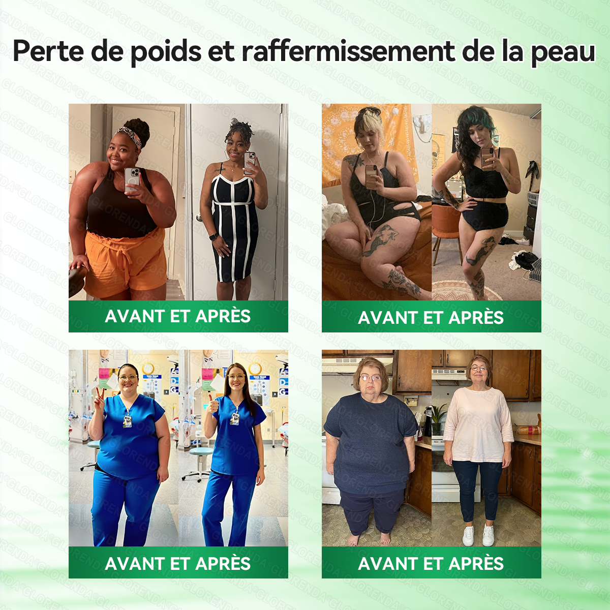 Boutique officielle 🏃🏃‍➡️𝐆𝐋𝐎𝐑𝐄𝐍𝐃𝐀® Moringa · Berbérine + NAD+ – Patch Microneedle Nano Avancé 10-en-1 (1×/jour, résultats visibles en 7 jours) | Obésité, relâchement cutané, apnée du sommeil, articulations, etc.-LYJ