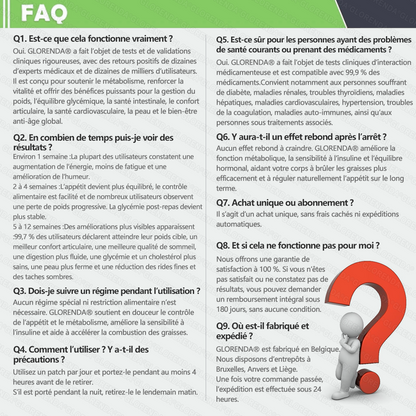 Boutique officielle 🏃🏃‍➡️𝐆𝐋𝐎𝐑𝐄𝐍𝐃𝐀® Moringa · Berbérine + NAD+ – Patch Microneedle Nano Avancé 10-en-1 (1×/jour, résultats visibles en 7 jours) | Obésité, relâchement cutané, apnée du sommeil, articulations, etc.-LYJ