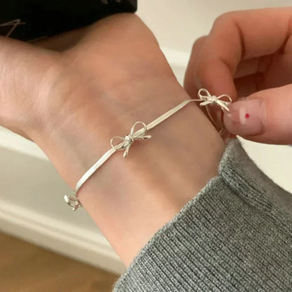 Bracelet mode avec nœud mignon