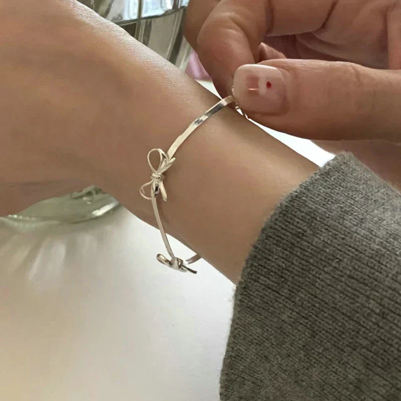 Bracelet mode avec nœud mignon