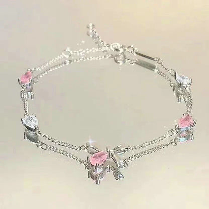 Bracelet mode avec nœud mignon