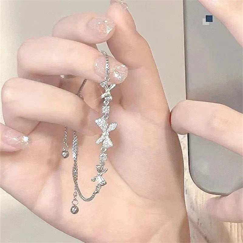 Bracelet mode avec nœud mignon