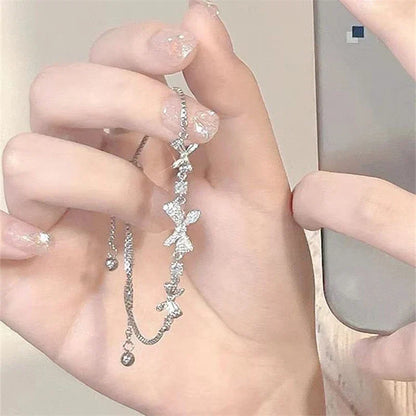 Bracelet mode avec nœud mignon